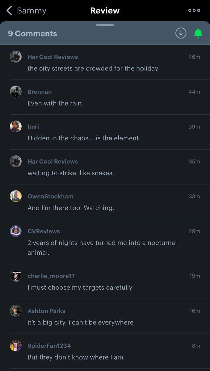 SammyJReacts's tweet photo. This is what @letterboxd is all about https://t.co/tQO0JSWEFU