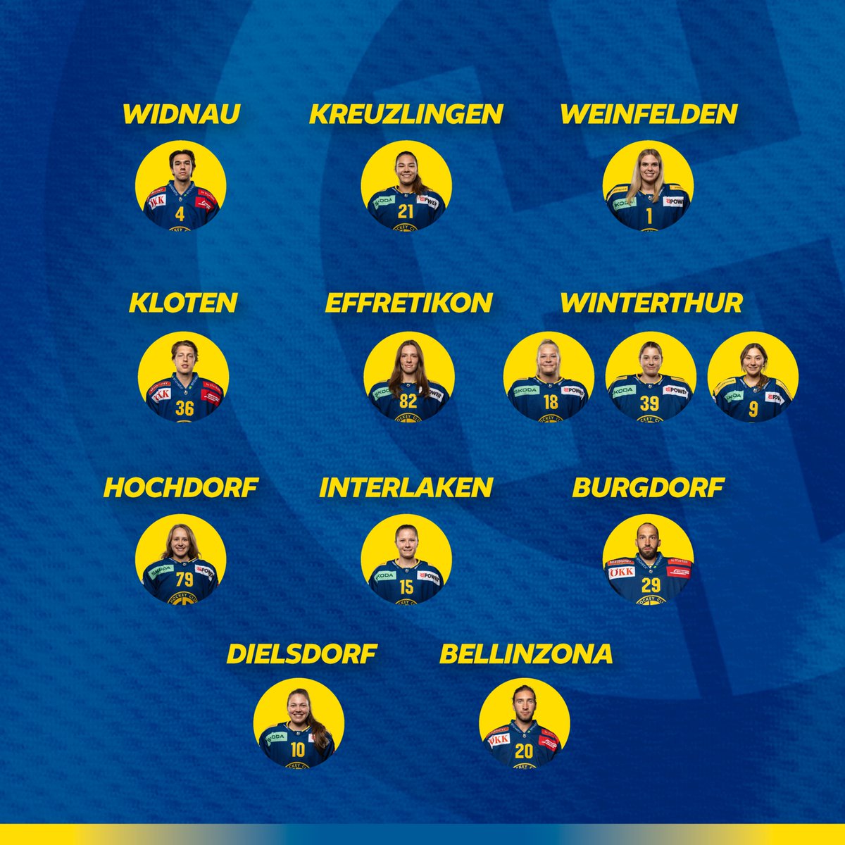 🤩 Am Sonntag bringen unsere HCD-Spielerinnen und -Spieler erneut Kinderaugen zum leuchten. Gleich 49 HCD-Profis sind im Rahmen des #SwissIceHockeyDay in der ganzen Schweiz verteilt mit den Kids auf dem Eis.  
#zämahcd💙💛 | <a href="/SwissIceHockey/">Swiss Ice Hockey</a>