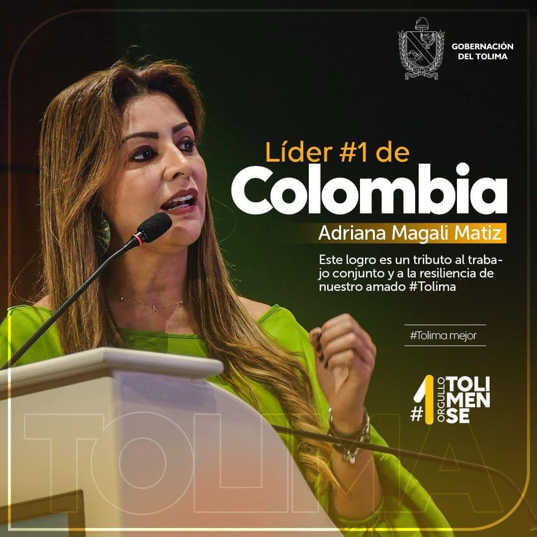 GERARDO YEPES CARO (@gerardoyepes_) on Twitter photo Es menester y justo reconocer lo que es: <a href="/AdrianaMatizTol/">Adriana Magali Matiz 🇨🇴</a> líder #1 de Colombia, orgullo para los tolimenses, alegría y honra para los amigos, reconocimiento para las mujeres. Felicitaciones Es menester y justo reconocer lo que es: <a href="/AdrianaMatizTol/">Adriana Magali Matiz 🇨🇴</a> líder #1 de Colombia, orgullo para los tolimenses, alegría y honra para los amigos, reconocimiento para las mujeres. Felicitaciones