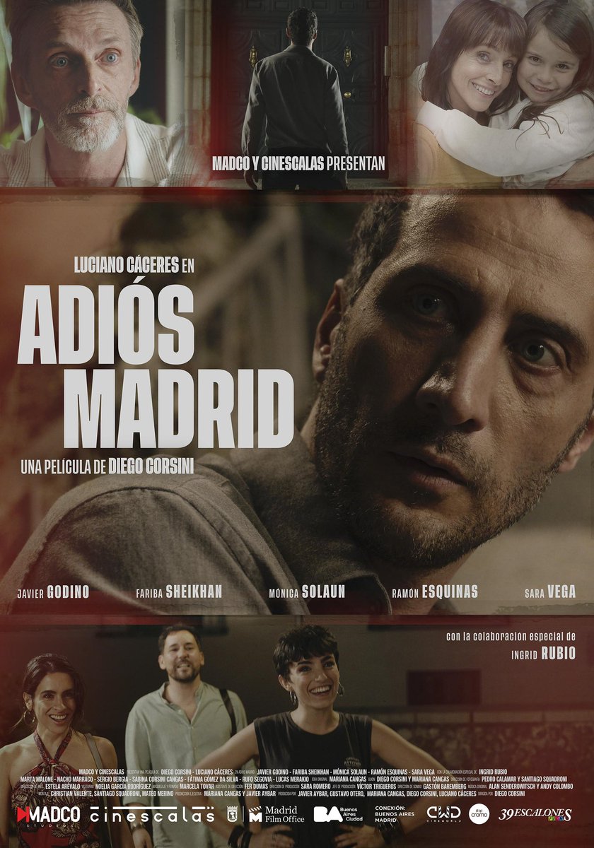 ¡PÓSTER OFICIAL DE “ADIÓS MADRID”!

Presentamos nuestro póster oficial, el cual es sólo un pequeño adelanto de la emoción que encontrarás en la pantalla 🎬

Noviembre viene cargado de momentos especiales, eventos y sorpresas.

¡Atentos porque esto apenas comienza! ✨