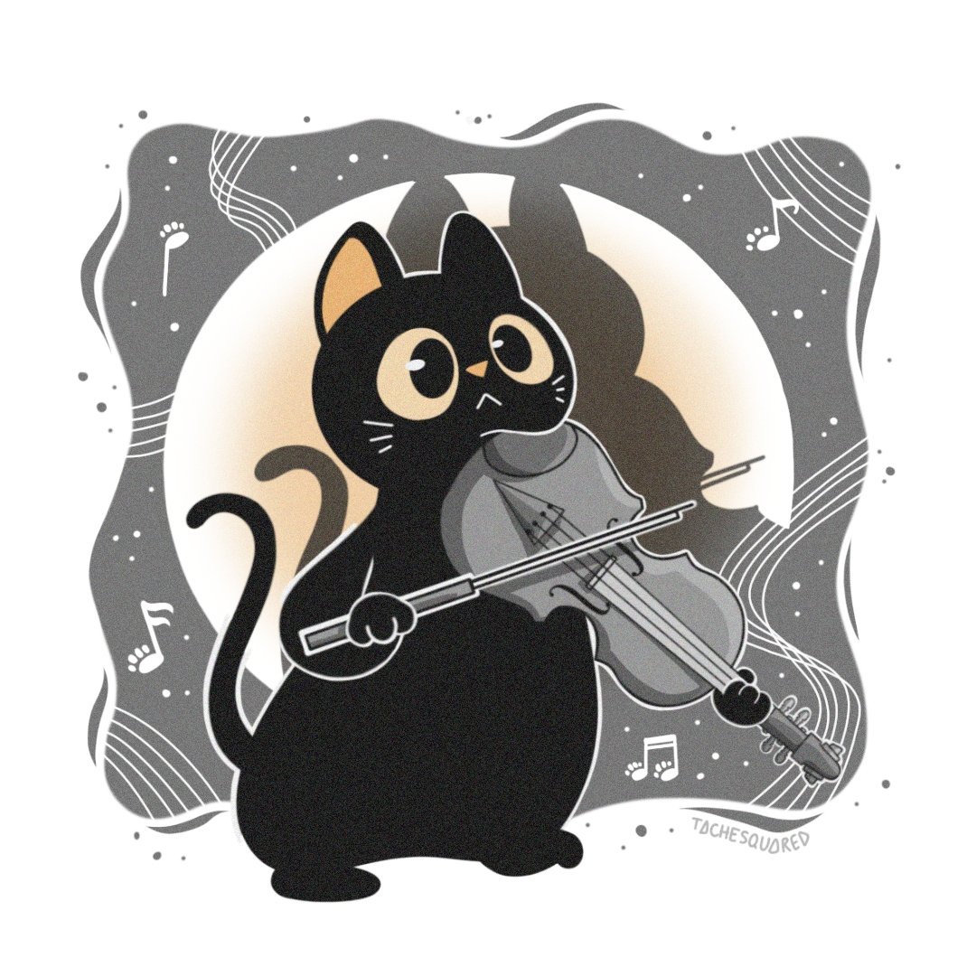 Official_Tache's tweet photo. Inktober Day 30: VIOLIN
#inktober #inktober2024 #cat #art https://t.co/sD8FJj8bB6