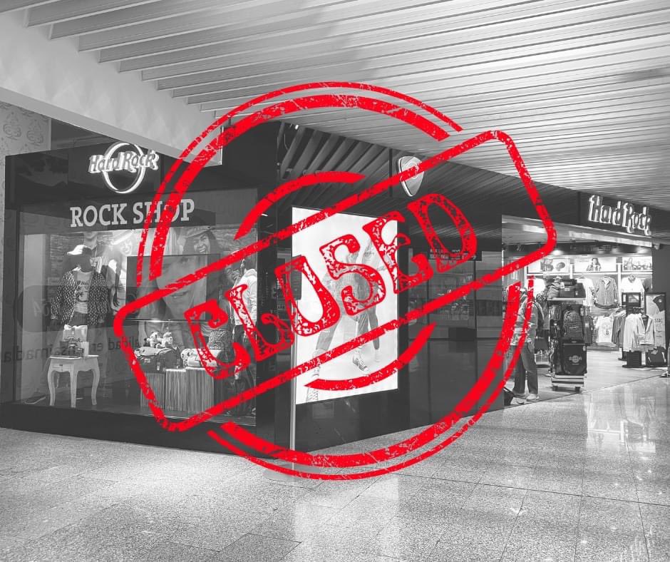 thisIsHardRock1's tweet photo. Rock Shop Mallorca Airport 2 CLOSED its doors today! 
Check https://t.co/SRbhzQTsiY 🤘🏽

#Mallorca #RockShop #MallorcaAirport #HardRockCafeMallorca #HRCMallorca #thisIsHardRock https://t.co/uimNfrE4Yz