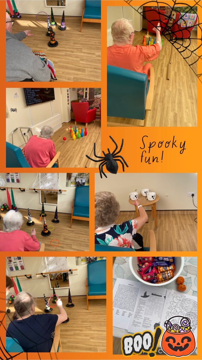 Paulton Hospital Inpatient Therapies (@paultontherapy) on Twitter photo Patients participated in a Halloween themed games event this morning👻
Lots of competitive fun involved and importantly lots of movement to reduce hospital-acquired deconditioning🎃💪🏼
<a href="/ReconGamesUK/">ReconditionTheNation</a>
#righttorehab #EndPJParalysis Patients participated in a Halloween themed games event this morning👻
Lots of competitive fun involved and importantly lots of movement to reduce hospital-acquired deconditioning🎃💪🏼
<a href="/ReconGamesUK/">ReconditionTheNation</a>
#righttorehab #EndPJParalysis