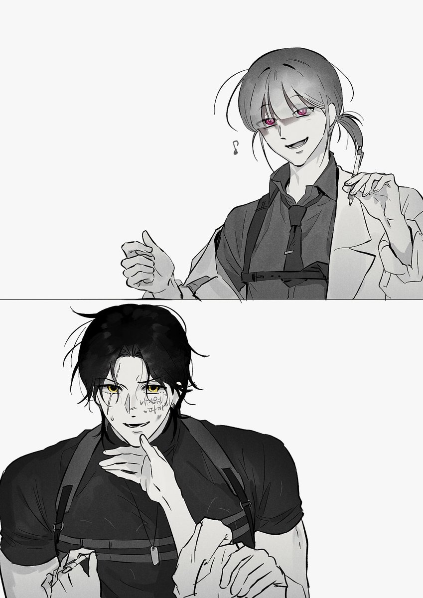 jeonggwon31's tweet image. 예전에 그렸던 그림 몇개..