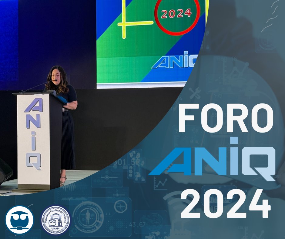 PatronatoAc's tweet photo. En el #ForoANIQ 2024 expertos de diversas organizaciones se reunieron para compartir perspectivas sobre el papel transformador de la industria química, el Patronato de la Facultad de Química y la Facultad participaron con un stand 
 y reafirmaron su compromiso con la industria. https://t.co/Q85DvokM5Z