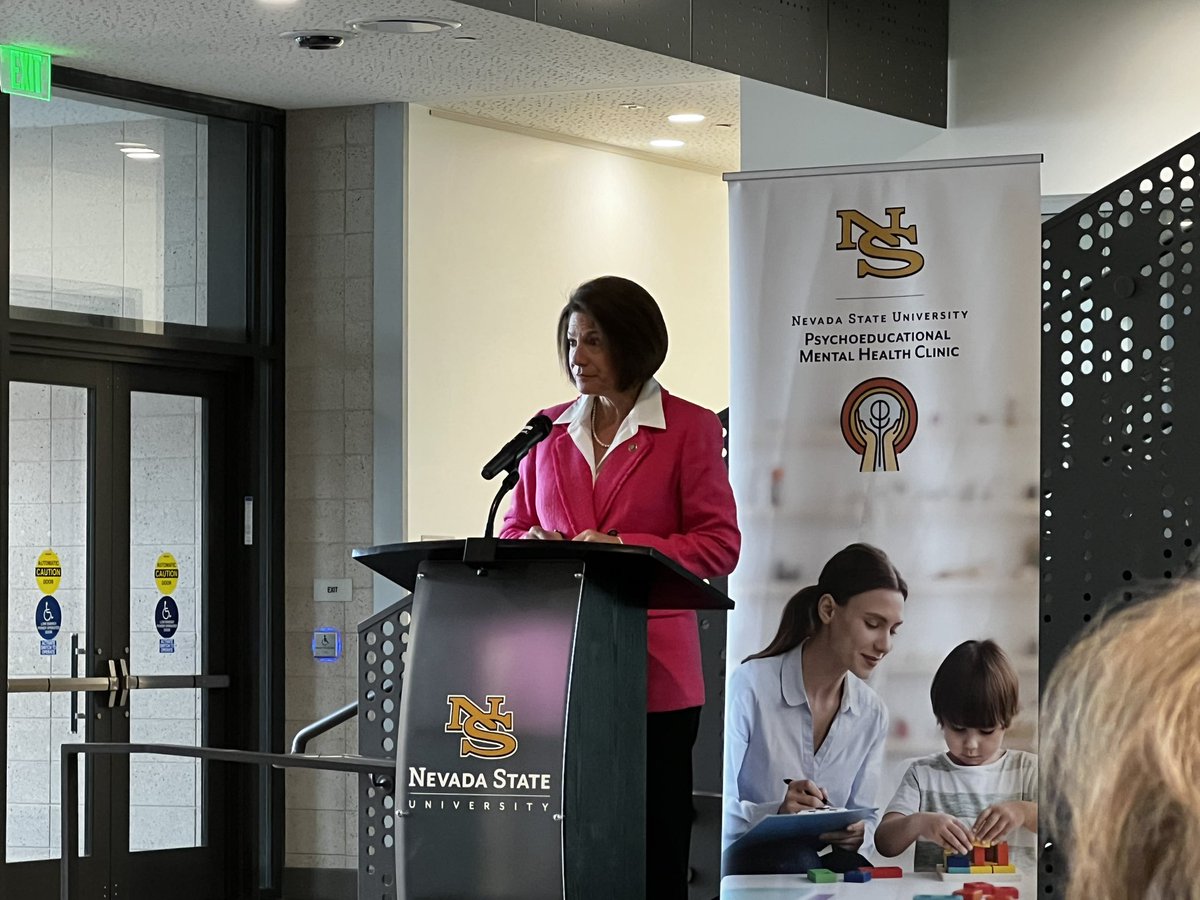 Nevada State University (@nevadastateu) on Twitter photo Special thank you to <a href="/CortezMasto/">Catherine Cortez Masto</a> for being here today and your ongoing support of Nevada State University and mental health services in our state.
#nevadastateu <a href="/NSC_Education/">Nevada State Education</a> Special thank you to <a href="/CortezMasto/">Catherine Cortez Masto</a> for being here today and your ongoing support of Nevada State University and mental health services in our state.
#nevadastateu <a href="/NSC_Education/">Nevada State Education</a>
