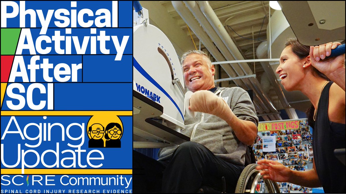 SCIRE Community (@scirecommunity) on Twitter photo You've seen the new video, now check out the article that builds on the topic of staying physically active as you age with SCI: community.scireproject.com/topic/physicalā¦
#aging #exercise #physicalactivity #accessibility <a href="/PAAmovewithUS/">Physical Activity Alliance</a> <a href="/ISPAH/">ISPAH</a> <a href="/cflri_icrcp/">Canadian Fitness and Lifestyle Research Institute</a> <a href="/NCHPAD/">NCHPAD</a> <a href="/sciactioncanada/">SCI Action Canada Lab Kathleen Martin Ginis</a> <a href="/ParticipACTION/">participaction</a> You've seen the new video, now check out the article that builds on the topic of staying physically active as you age with SCI: community.scireproject.com/topic/physicalā¦
#aging #exercise #physicalactivity #accessibility <a href="/PAAmovewithUS/">Physical Activity Alliance</a> <a href="/ISPAH/">ISPAH</a> <a href="/cflri_icrcp/">Canadian Fitness and Lifestyle Research Institute</a> <a href="/NCHPAD/">NCHPAD</a> <a href="/sciactioncanada/">SCI Action Canada Lab Kathleen Martin Ginis</a> <a href="/ParticipACTION/">participaction</a>