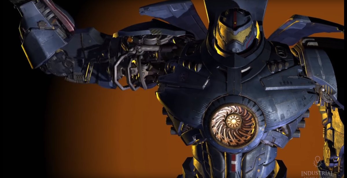 RassoulEdji's tweet photo. Viewport screen grabs for the Gypsy Danger asset from Pacific Rim by ILM. Incredibly cool to see un-rendered assets https://t.co/9lYnAX7o9M