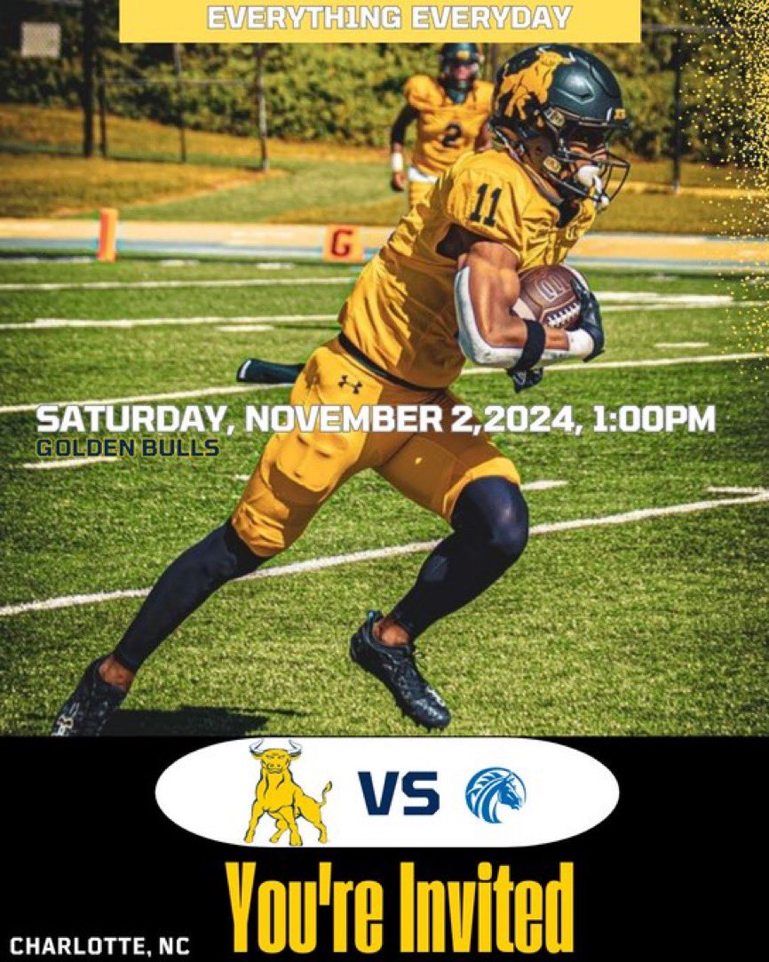 I’ve been invited to JCSU GAME thank you <a href="/coachworth17/">Chi-Emeke Worthington</a> <a href="/coachjonrbrown/">Jonathan Brown</a>