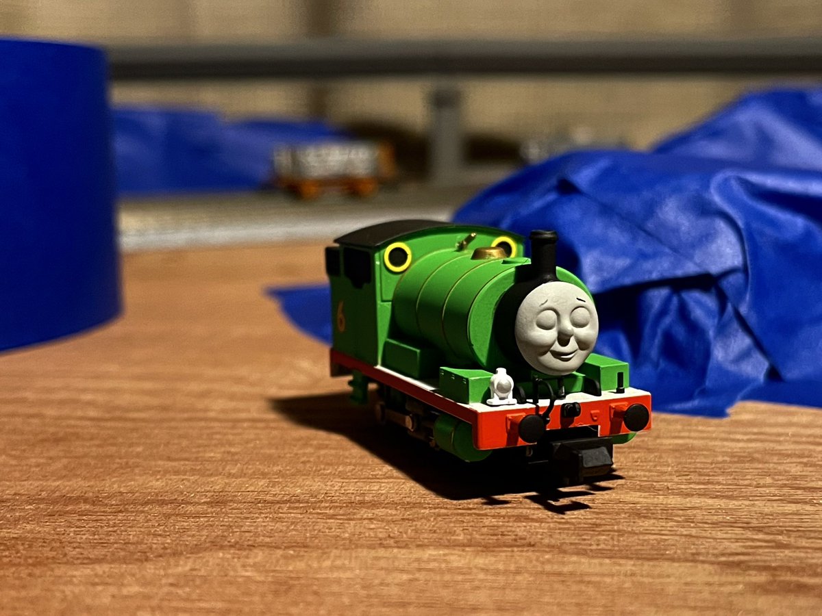 itstrainboy's tweet image. Does his eyes being closed mean I don’t have to paint them so it’s easier? Absolutely. 

Does he look like an adorably smug little bug as a consequence?
Absolutely.