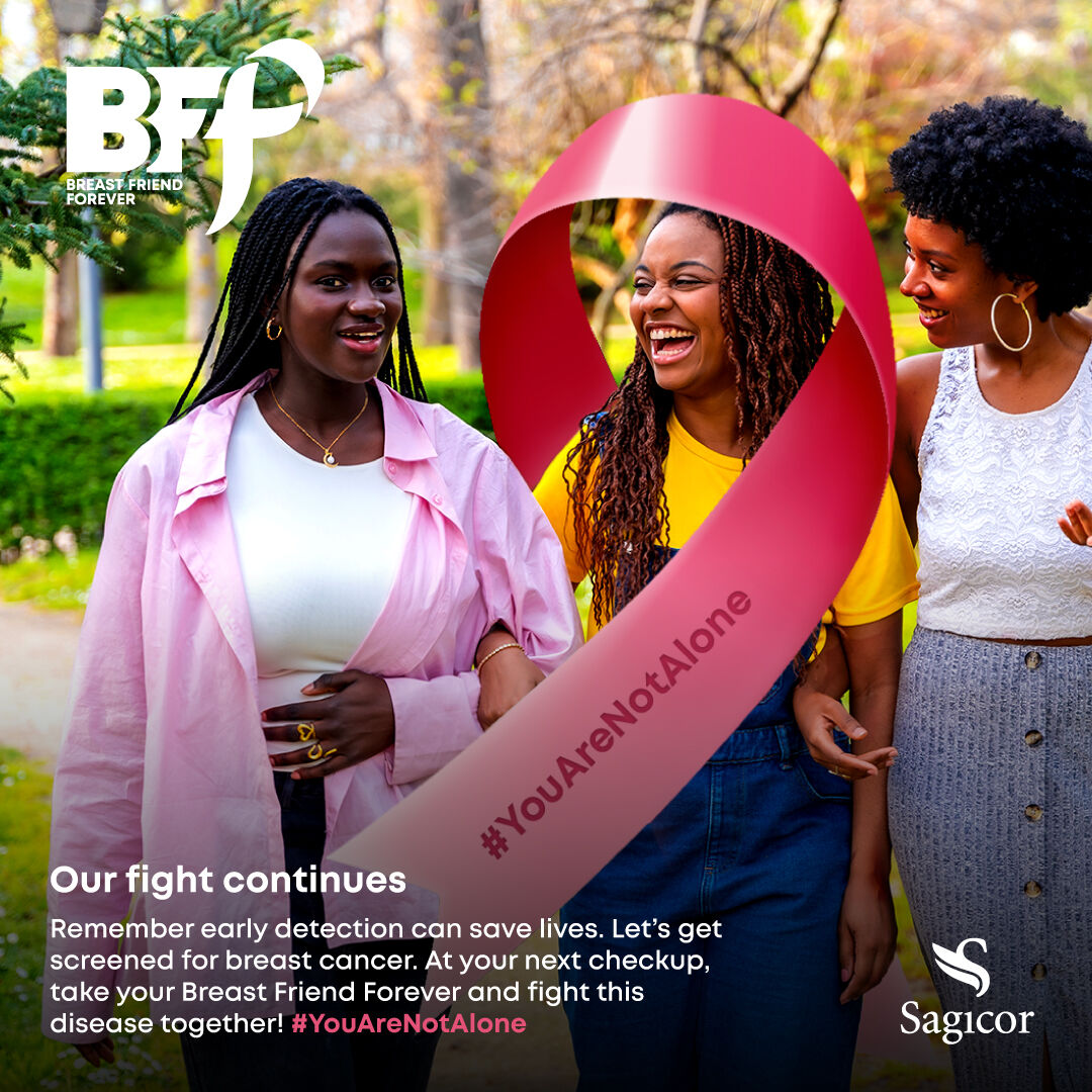 Our fight continues. Remember early detection can save lives. Let’s get screened for breast cancer. At your next checkup, take your Breast Friend Forever and fight this disease together! #YouAreNotAlone