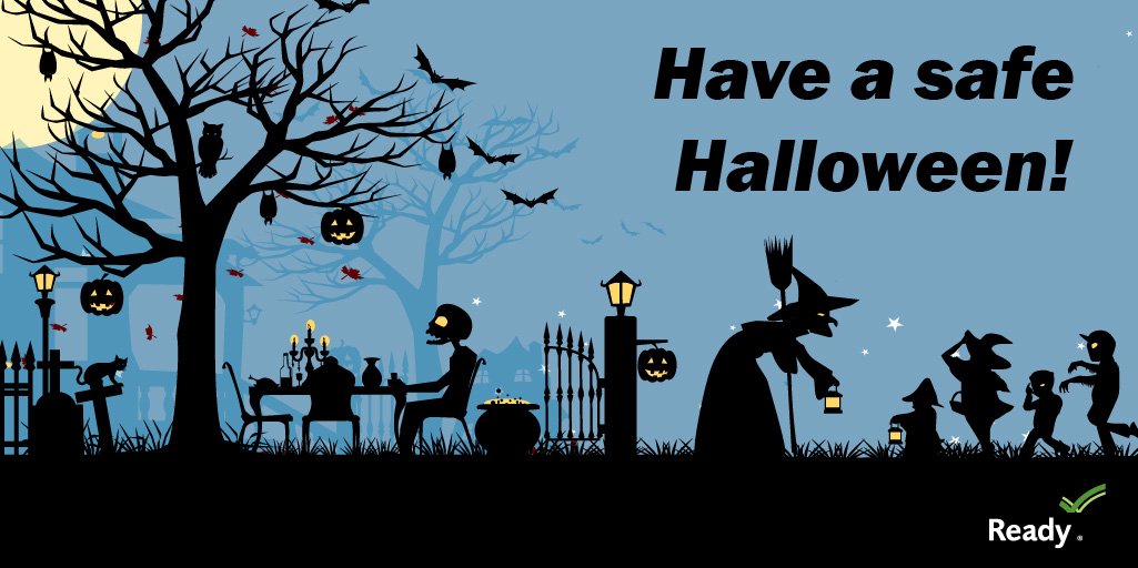 Readygov's tweet image. 🎃 Trick-or-Treat Tip: Don’t let surprises spook you! 

Make sure your family has an emergency comms plan tonight: 📲 Share important contacts, choose a meeting spot, &amp;amp; keep devices charged! 

Stay safe, stay spooky! 👻 

#HalloweenSafety #ReadyforAnything