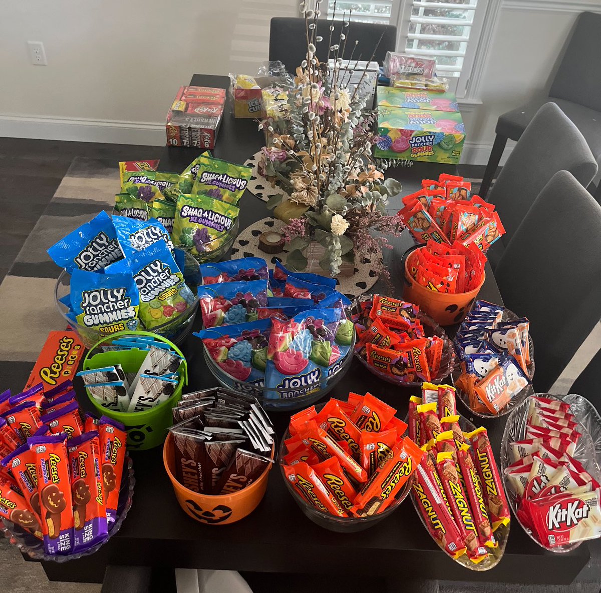 Yeah, Halloween in Hershey is insane. 

This is the stash at <a href="/ahhnalin/">Anna Lingeris</a>'s house.