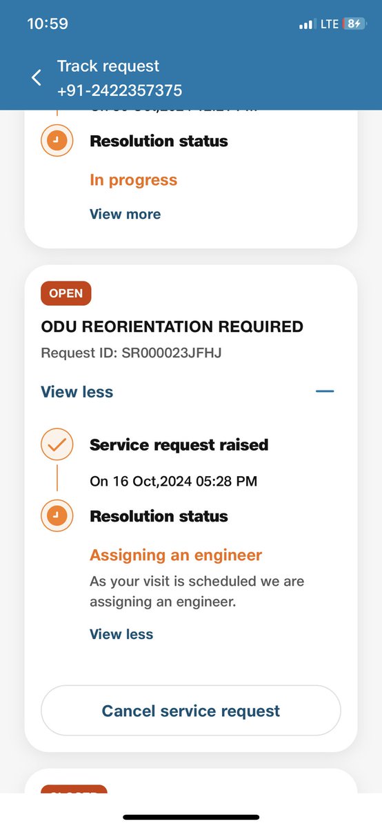 pulate_yash's tweet photo. Ok last day of being frustrated by this shit jio airfiber. If my issue is not resolved or if there team does not contact me I am gonna throw that device in dustbin. @JioCare https://t.co/7R1uFeLcBx