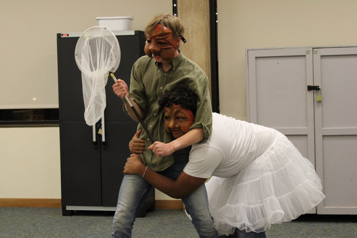 UDDRAMA's tweet image. Tonight! Charity Week TGIT Halloween Preshow party 7:30 outside the DB! Food! Fun! Wear your costume!
Performance 8pm over by 9:40 for more TGIT, Charity Week or Halloween fun!
udallas.edu/academics/prog…
Don't miss the comedic madness that is The King Stag!
@UofDallas