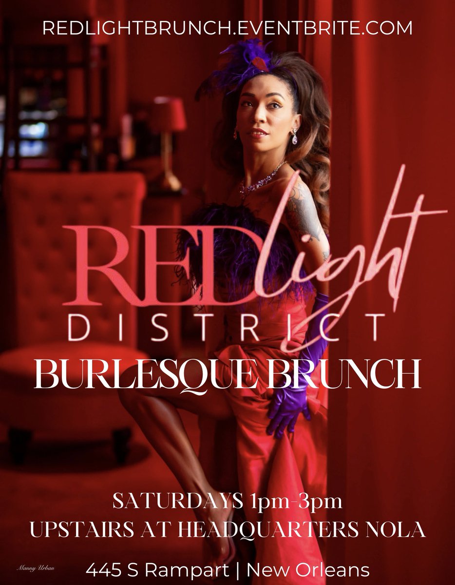 itsjeezloueez's tweet photo. This Saturday in #Neworleans we take burlesque brunch to the next level! 
Find out more at https://t.co/yvs3nBdIa8 https://t.co/y4GQY3KVKA