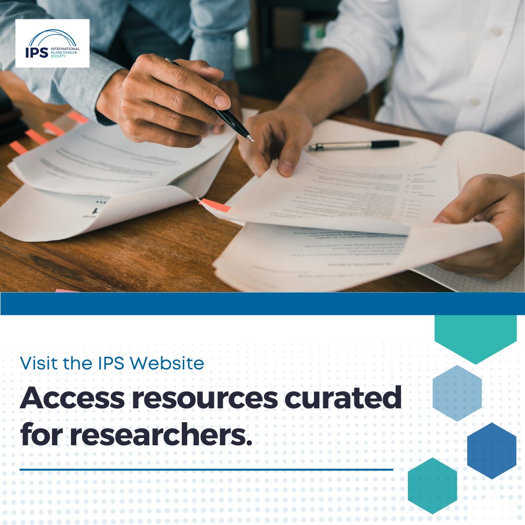 Calling all researchers! If you're looking for support or how to get started planning a study, visit our research support webpage for resources and helpful tips: ips-planetarium.org/page/EdResearc…