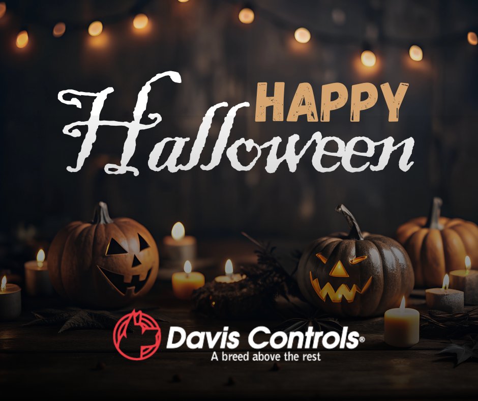 DavisControls's tweet image. Ghosts and goblins, spooks galore, scary witches at your door, and jack-o-lanterns smiling brightly, wishing you a spooktacular #Halloween.

#Halloween2024 #Boo #TrickorTreat