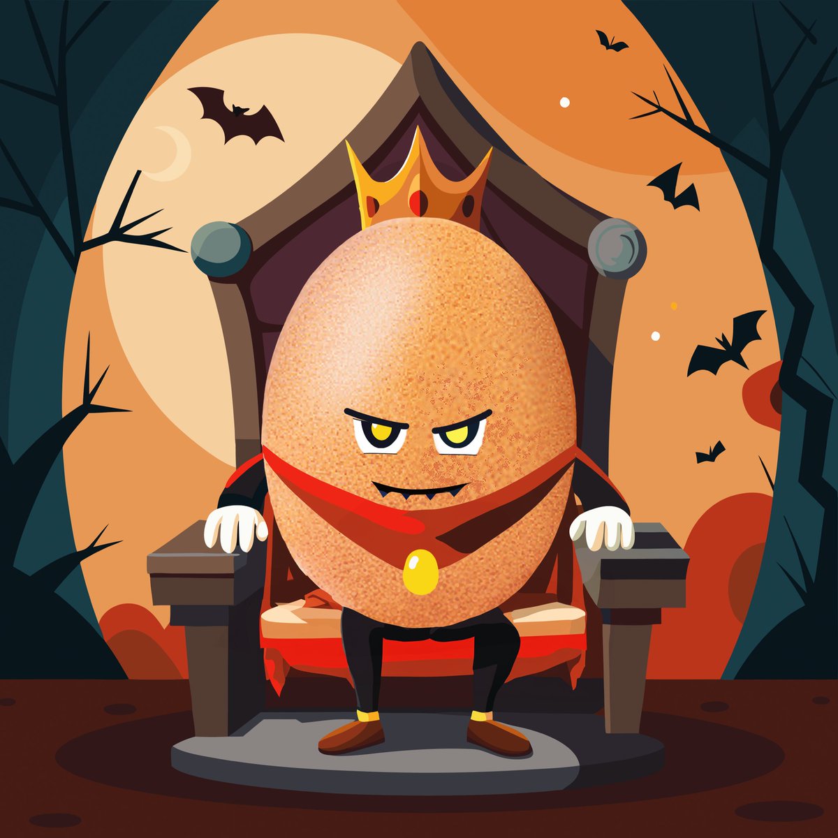 Happy halloween eggs🎃