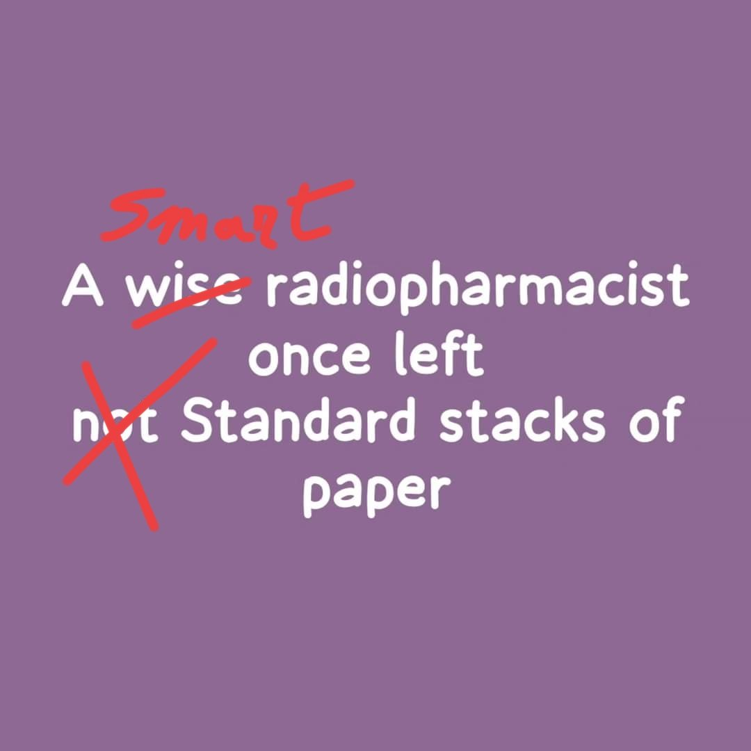 AngeloNacca's tweet photo. #QP #quality #pharma #release #clearance #nuclearmedicine #personaqualificata #pq #qualityassurance #duloxetine #cymbalta #qualifiedperson #radiopharmacy #nuclearpharmacist #qualtyassurance #radiochemistry #bigpharma #alphatherapy #eanm #Y90 #Lu177
Even BETTER! https://t.co/xa9zFRmwHR