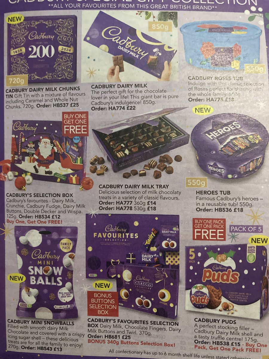 Honesty don’t know how companies (in this case Chums) are allowed to send stuff like this to vulnerable old people… £12 for a £1.75 selection box, £15 for a pack of walnut whips… £25 for a £5 <a href="/CadburyUK/">Cadbury UK</a> favourites box. It makes me sick that people will get ripped off like this