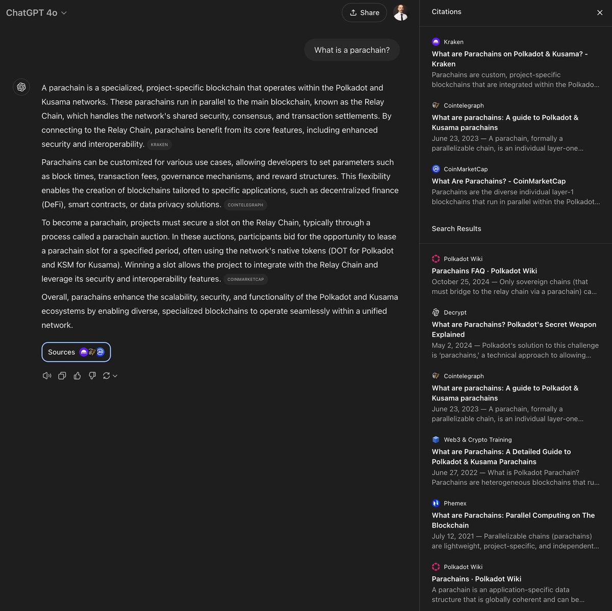 Après de longs mois de tests, <a href="/OpenAI/">OpenAI</a> lance enfin la fonction de recherche sur son chatbot, de quoi concurrencer <a href="/Perplexity_ai/">Perplexity</a> !
#GenAI #Search
theverge.com/2024/10/31/242…