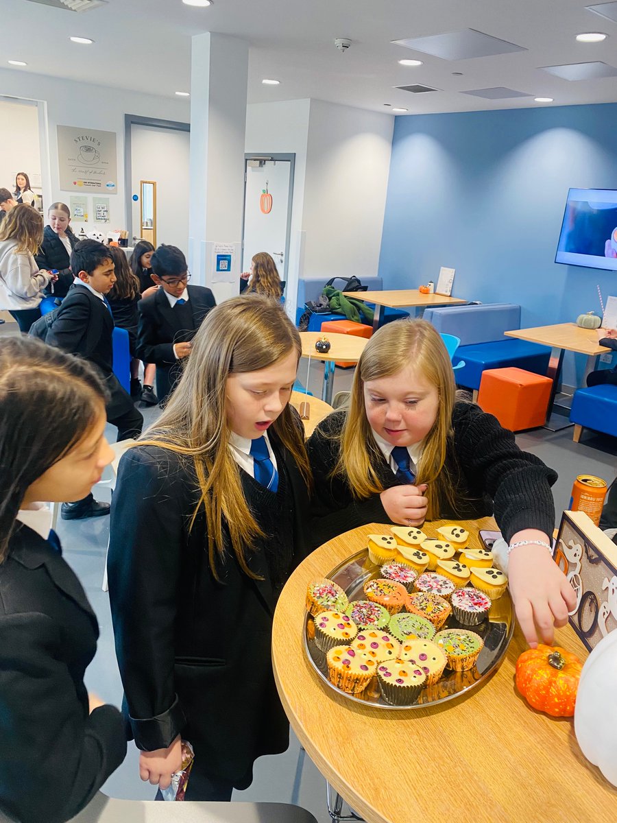Our juniors have had a fun week of baking and preparing for our Halloween bake sale today and we managed to raise some money for charity 😊  Happy Halloween,  hope you enjoyed our treats 🎃 👻 <a href="/BoclairAcademy/">Boclair Academy</a>
