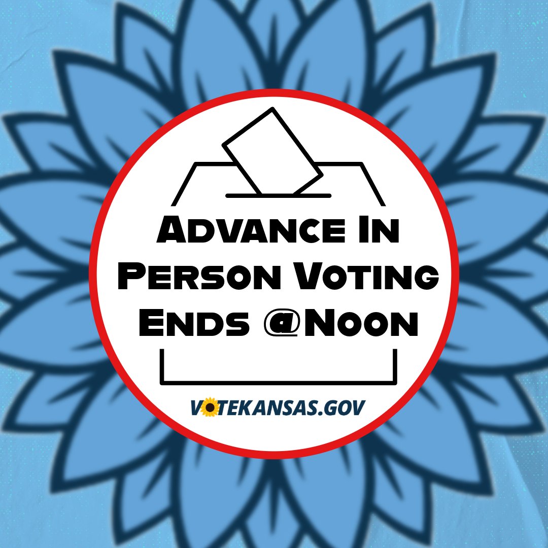 Click the 🔗 to find the times and locations for your county election office's advance voting. #kselections #ksleg

sos.ks.gov/elections/impo…