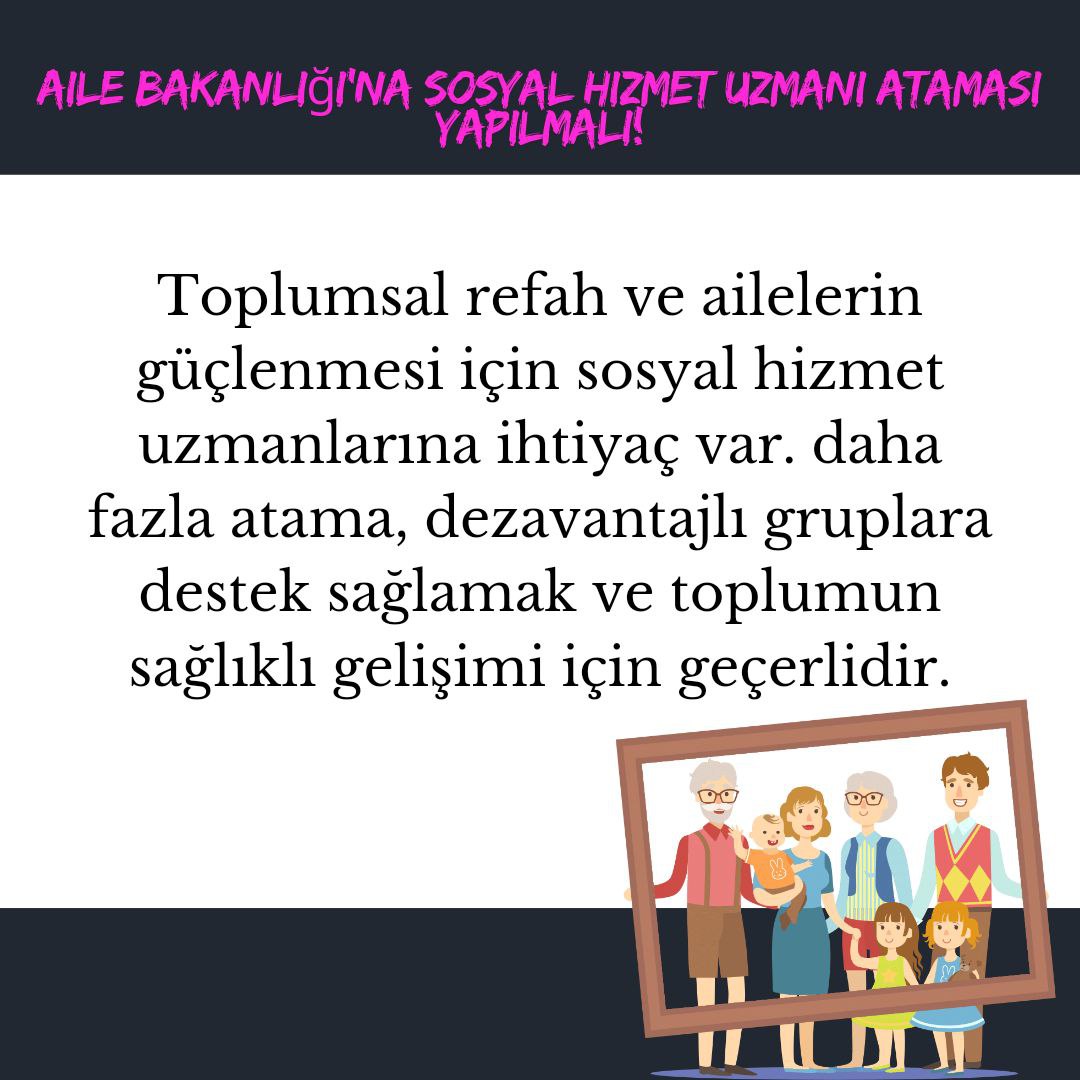 Kadına yönelik şiddet, temel insan hakkı ihlallerinden biridir. Şiddet mağduru kadınlar, sosyal hizmet mesleğinin müracaatçı gruplarından birini oluşturmaktadır.
<a href="/MahinurOzdemir/">Mahinur Özdemir Göktaş</a>
<a href="/tcailesosyal/">T.C. Aile ve Sosyal Hizmetler Bakanlığı</a> #GöktaşSosyalÇalışmacıAta