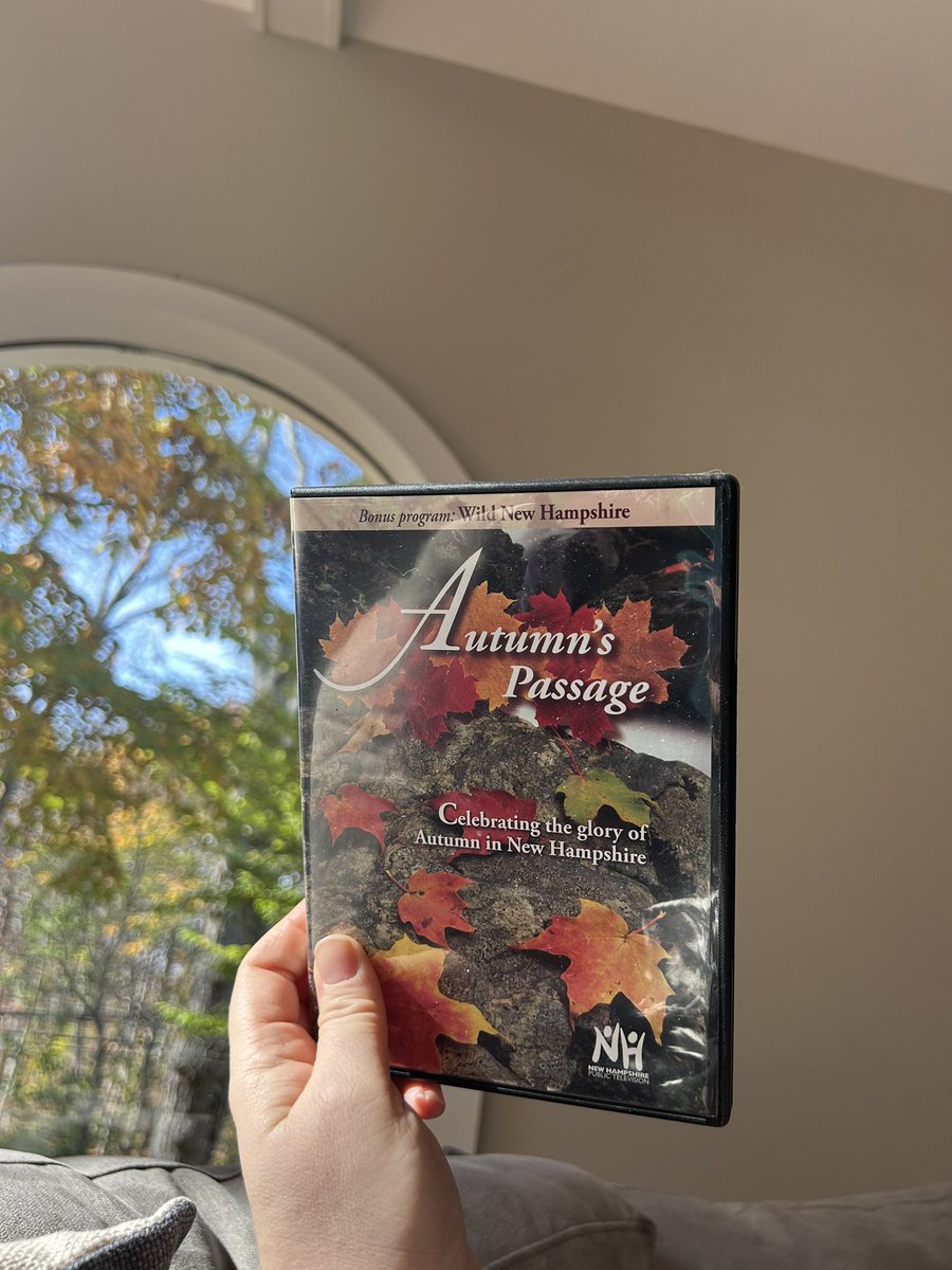 JordanBNielsen's tweet photo. Settling in for my annual fall viewing of this nearly 20 year old absolute banger from @NHPublicTV https://t.co/w2cXCFb87Z