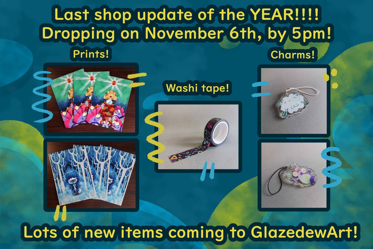 glazenewt's tweet photo. 3/tsy update on November 6th, by 5pm EST!! Link in bio <3 https://t.co/FVlp9ft3W7