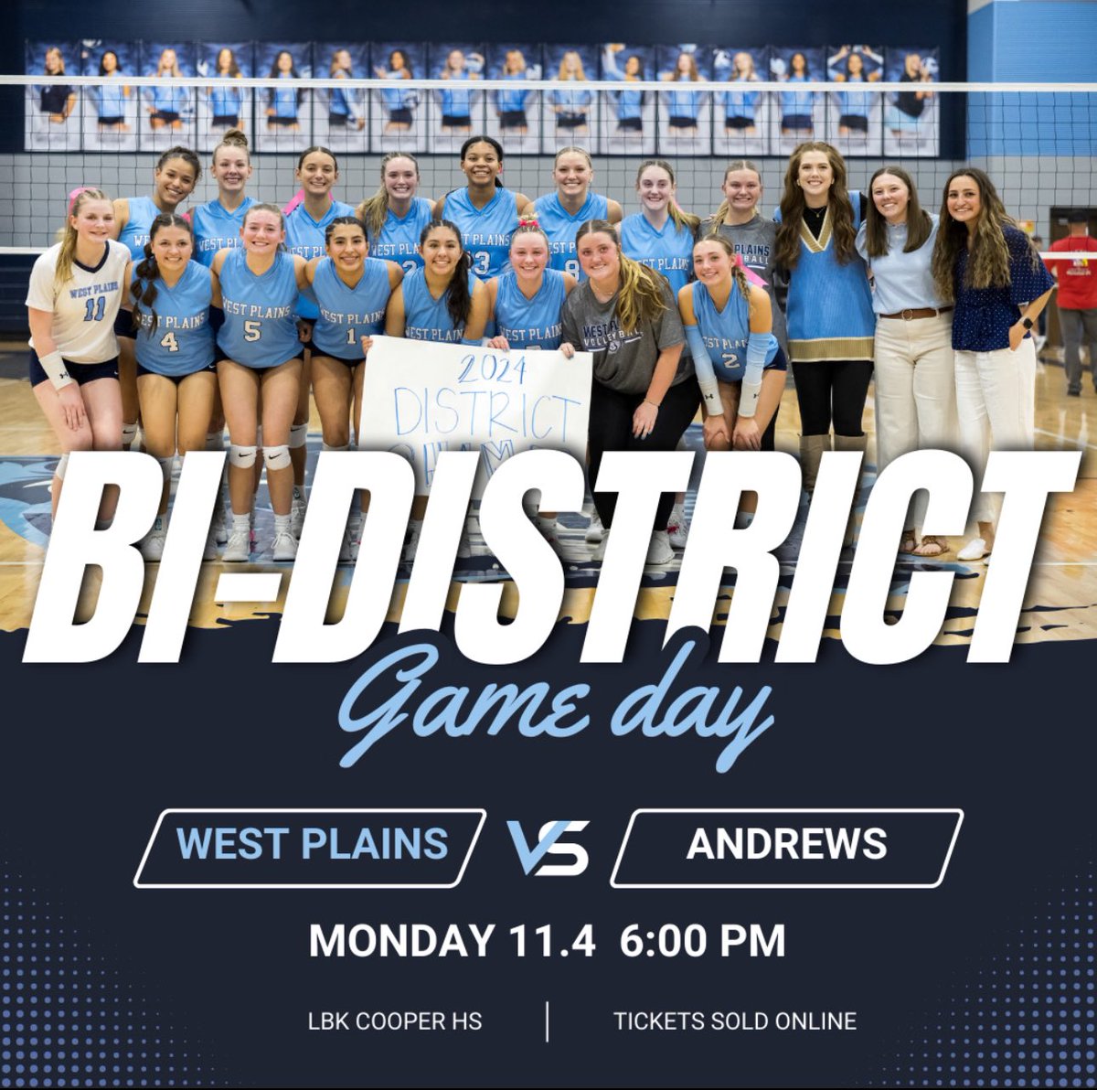 West Plains Volleyball (@wplainsvb) on Twitter photo It’s that time of year!! Bi-District lets goooo👊🏼 <a href="/CanyonAthDept/">CanyonISDAthletics</a> <a href="/KaleSteed/">Kale Steed</a> <a href="/PressPassSports/">Press Pass Sports</a> <a href="/NC10_Sports/">NewsChannel 10 Sports</a> <a href="/RodSportsMedia/">Rod Sports Media</a> It’s that time of year!! Bi-District lets goooo👊🏼 <a href="/CanyonAthDept/">CanyonISDAthletics</a> <a href="/KaleSteed/">Kale Steed</a> <a href="/PressPassSports/">Press Pass Sports</a> <a href="/NC10_Sports/">NewsChannel 10 Sports</a> <a href="/RodSportsMedia/">Rod Sports Media</a>