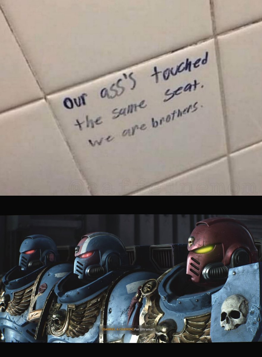 There is no stronger bond in 40k
