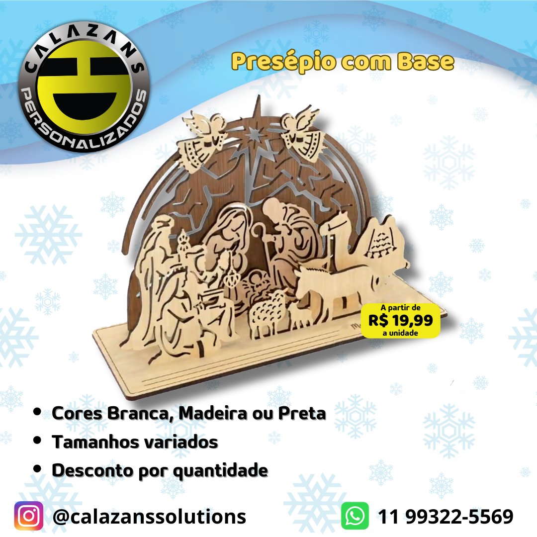 CalazanSolution's tweet photo. Abrimos a coleção especial de Fim de Ano com peças lindas para você enfeitar seu lar, trabalho ou dar de presente. Uma peça mais linda que a outra! Confira e peça as suas! 🎁🎄✨ #fimdeano #decoracaonatalina #presentes https://t.co/Vup75f2qPi