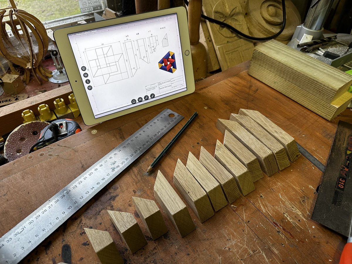 Devoirs de vacances : réaliser un nœud de trèfle cubique pour agiter vos mains et vos neurones. Fait 😅