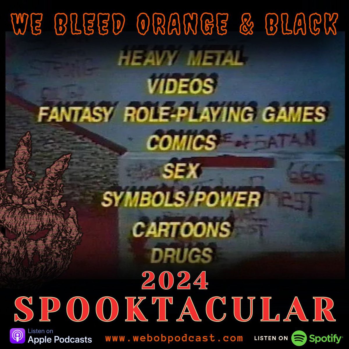 sixdemonpodcast's tweet photo. The 2024 Halloween Spooktacular – Part Two

Original Scary Stories from Ryan Gerossie, Jeff C. Carter and Elliott McMillian! https://t.co/LfnfKrWzQZ