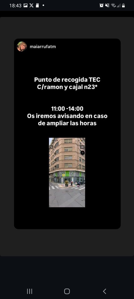 a_miinii's tweet photo. Mi hermano está haciendo recogida de alimentos, mantas, ropa etc, para los afectados por la Dana en Vila real 
Por si alguien  puede participar, cualquier ayuda es buena https://t.co/GpkssCNw2o