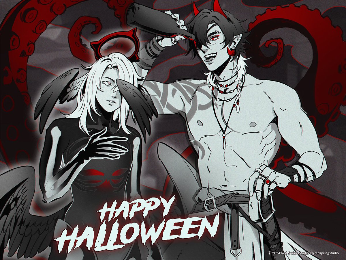 redspringstudio's tweet photo. Happy Halloween!🎃 https://t.co/ffkfz9mE6o