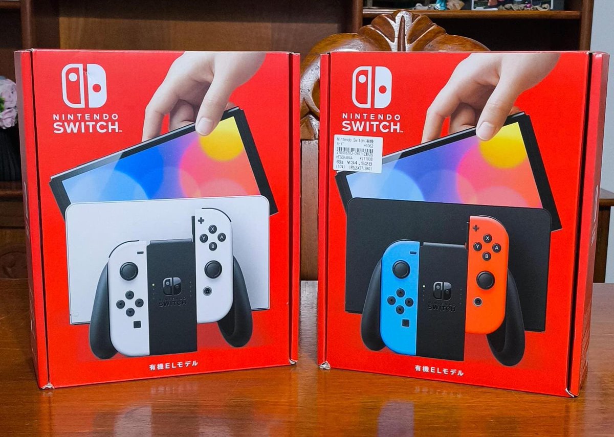 SrGuzza's tweet image. Buenas,

Un primo mio (de mi absoluta confianza) anda vendiendo 2 Switch Oled nuevas, por si alguno le interesa y anda buscando buen precio.

usd 340.- c/u