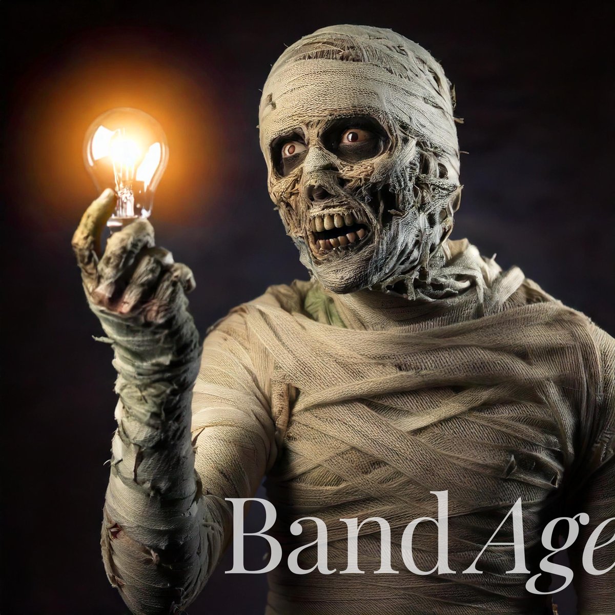 Happy Halloween, from Band Agency #halloween #happyhalloween #halloweenmakeup #zombie #mummylife #ideas #branding #communication #strategy