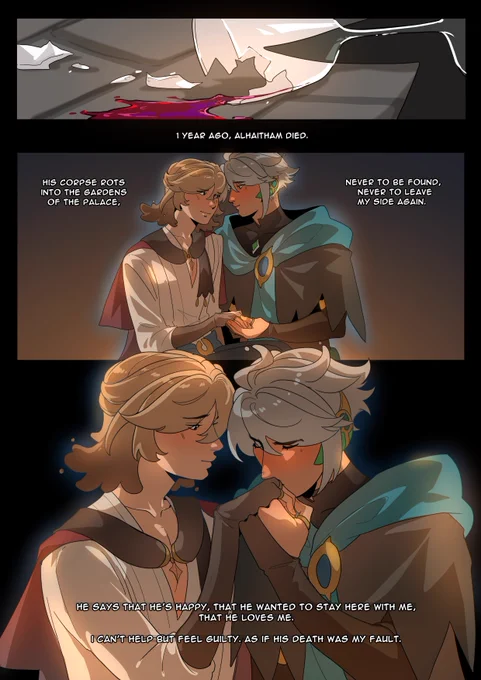 #haikaveh halloween au, the afterlife (4/7) 
