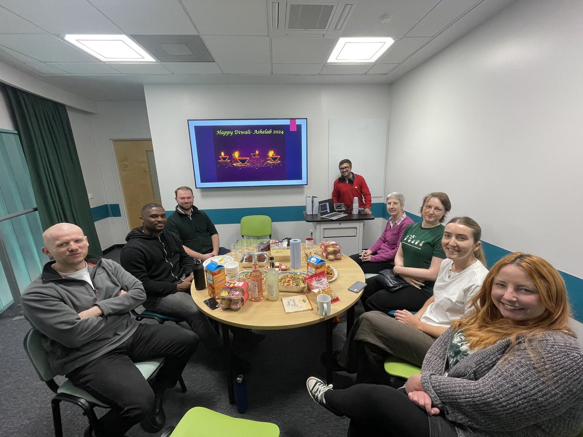The Ashe lab (@theashelab) on Twitter photo Fabulous Divali celebrations again this year in the lab. Thank you <a href="/Nabarundevbio/">Nabarun Nandy</a> for spoiling us 🪔 Fabulous Divali celebrations again this year in the lab. Thank you <a href="/Nabarundevbio/">Nabarun Nandy</a> for spoiling us 🪔