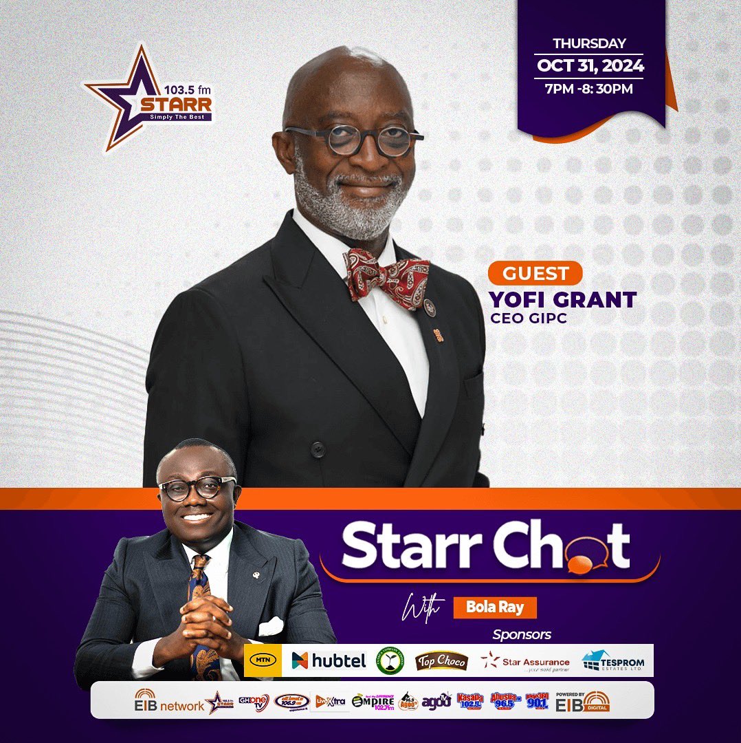 Curious about how the CEO of GIPC juggles his demanding role at Ghana's leading investment promotion agency and his personal life? 

Tune in to Star Chat tonight for an exclusive interview!