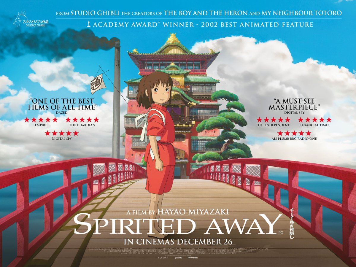 Irish Film Institute (@ifi_dub) on Twitter photo Coming to the IFI in December from <a href="/ghibliuk/">Studio Ghibli UK</a>
Revisit Hayao Miyazaki's masterpiece #SpiritedAway on the big screen!
Opening December 27th, booking details coming soon! Coming to the IFI in December from <a href="/ghibliuk/">Studio Ghibli UK</a>
Revisit Hayao Miyazaki's masterpiece #SpiritedAway on the big screen!
Opening December 27th, booking details coming soon!