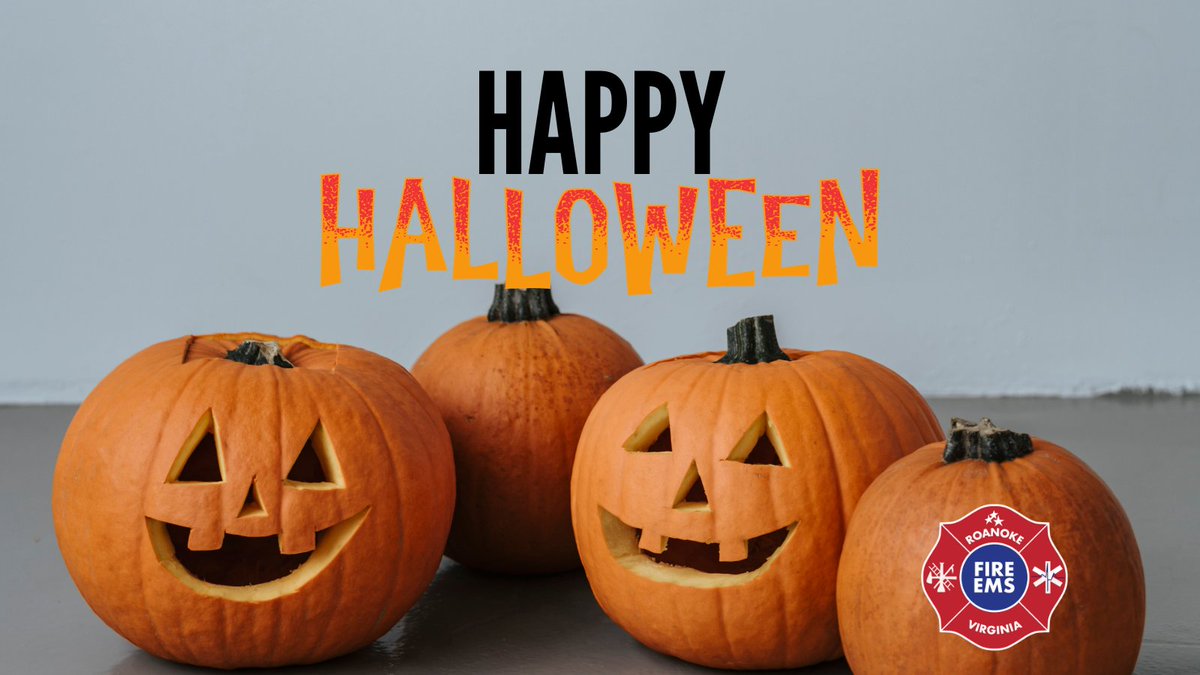 Happy Halloween from Roanoke Fire-EMS!

We hope you have a safe night!

#RoanokeFireEMS #Halloween2024