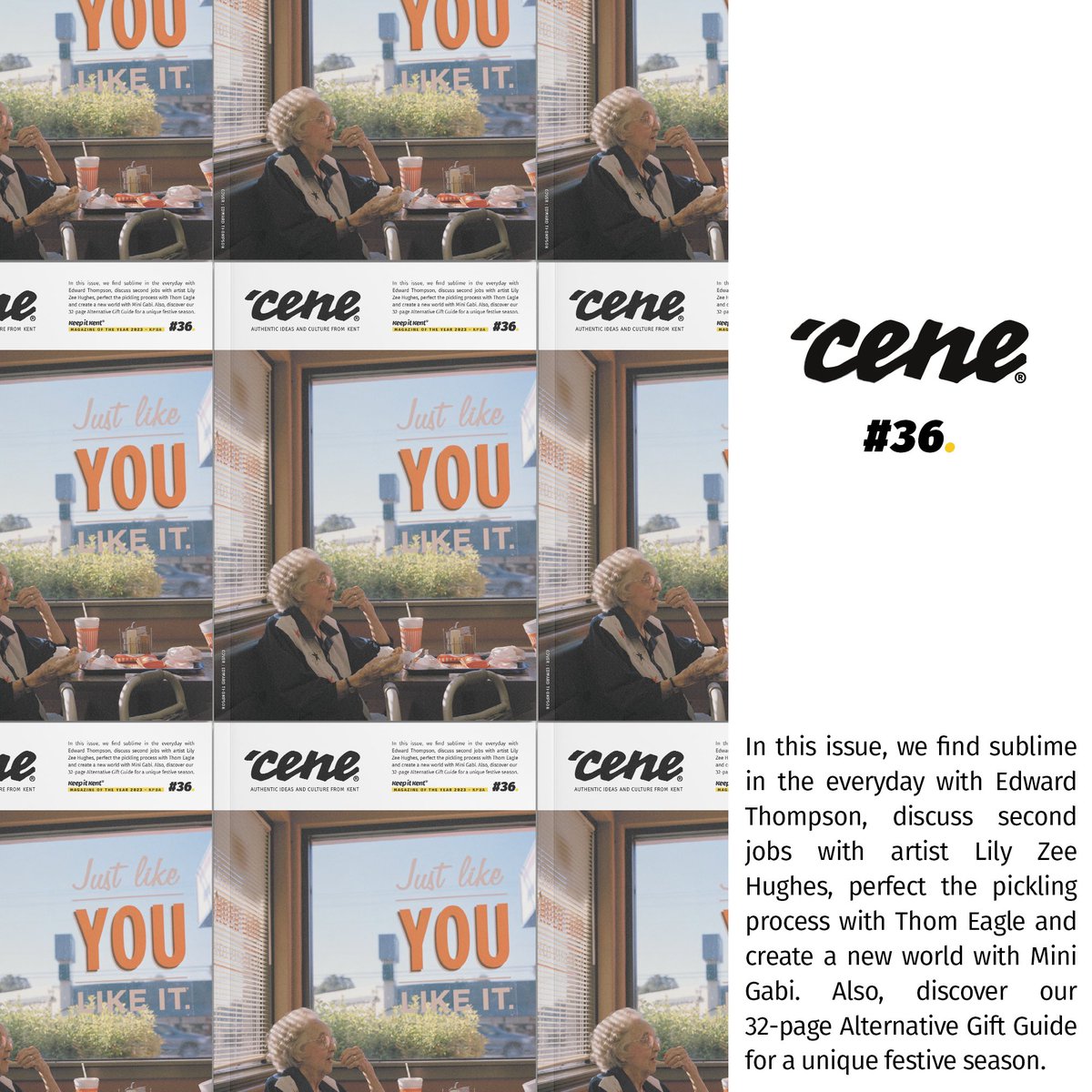 EDITION #36 - OUT NOW

cenemagazine.co.uk/edition-36

#keepitkent #kent