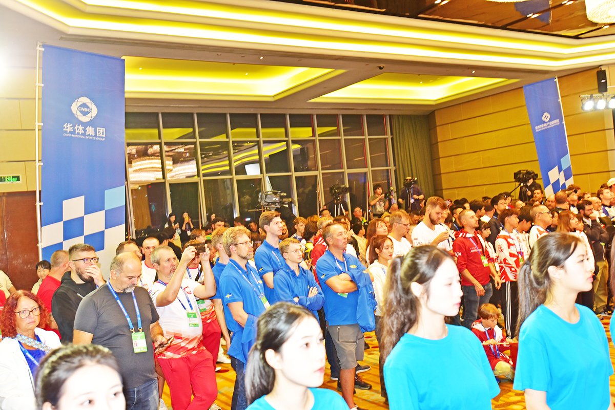 drones_fai's tweet photo. 🏆 The FAI World #DroneRacing Championship 2024 has officially taken off! 🎉
The prestigious competition kicked off with a solemn Opening Ceremony at the Tianyuan Grand Hotel. 
Best of luck to all participants! 🥇🥈🥉
Recap day 1: https://t.co/F1SOWI0v7f https://t.co/5oLRo6q17B
