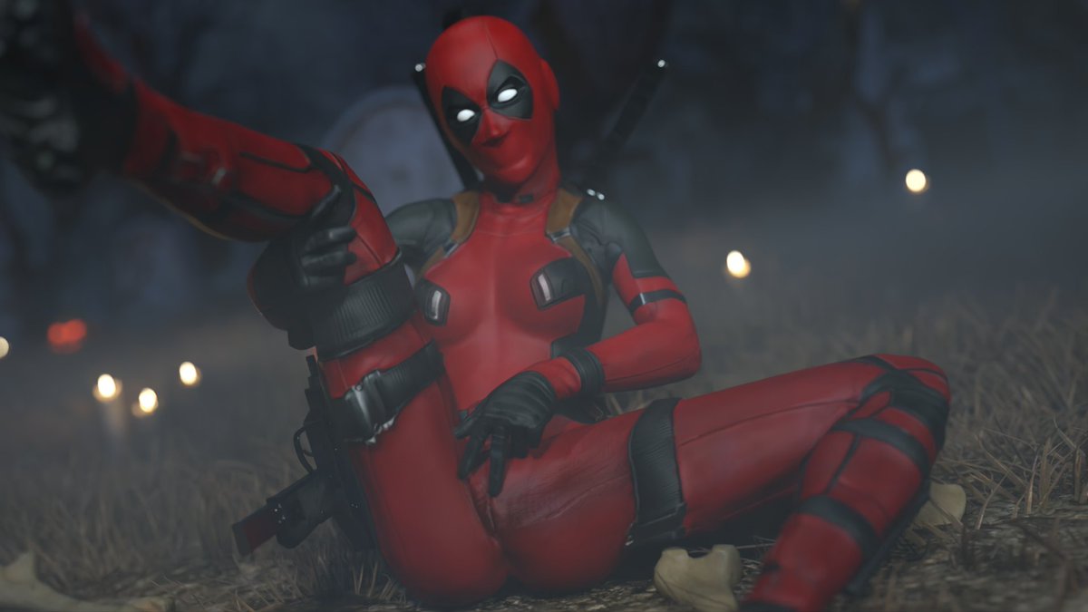 Lady Deadpool on this all hallow's eve! Who's behind the mask? What's behind the suit? See more on Pat/SS!