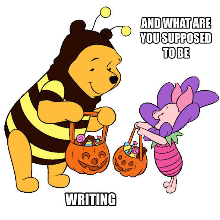 Happy Halloween, writers!