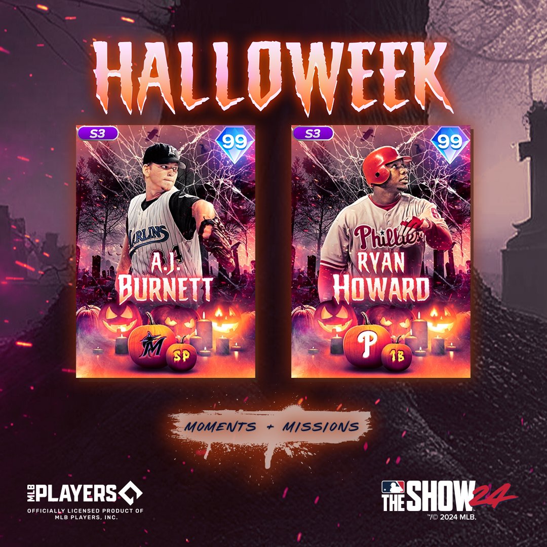 MLBTheShow's tweet image. 🎃👻 🎃 👻 🎃 👻 🎃

mlbthe.show/Halloweek

#MLBTheShow #Halloweek